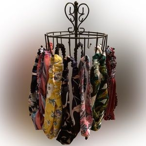 11 Assorted Head Bands w/ Carousel Rack